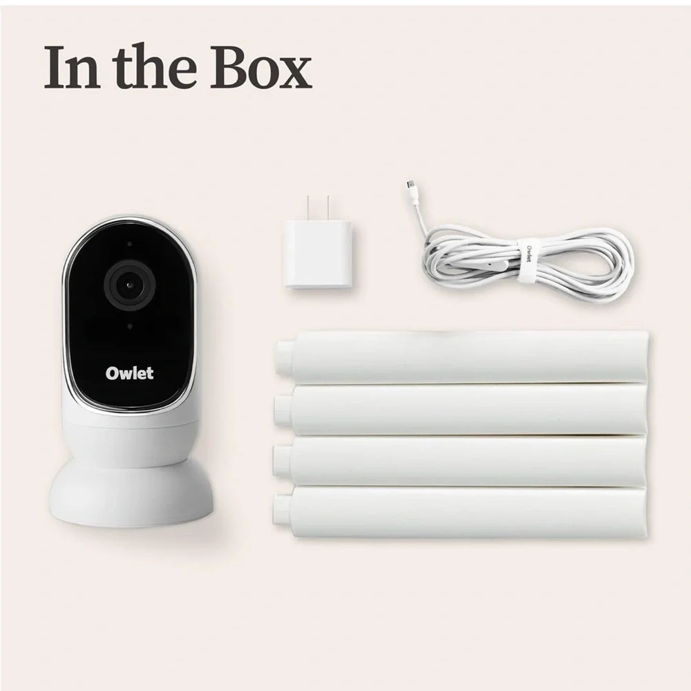 Owlet Cam Smart Video Baby Monitor with Video Camera and Audio